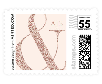 'YOU & ME (C)' stamp