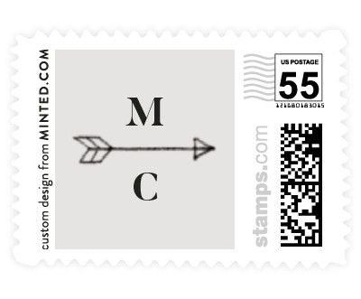 'Monochromatic (B)' stamp