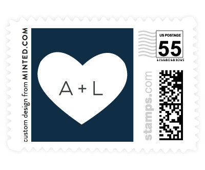 'Fancy (E)' stamp design