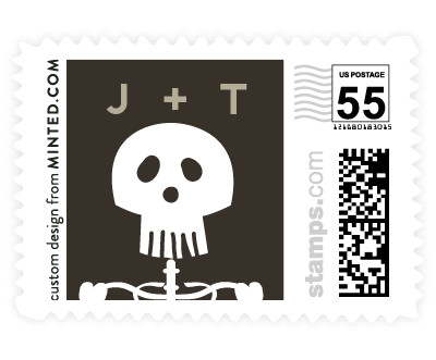 'Until Death' stamp design