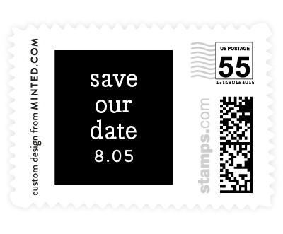 'Subtle Statement (C)' postage stamp