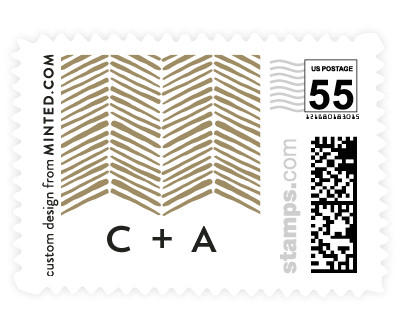 'Tropical Texture (B)' postage stamp