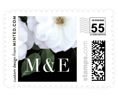 'Heirloom Roses' wedding stamps