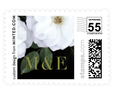 'Heirloom Roses (D)' postage stamp