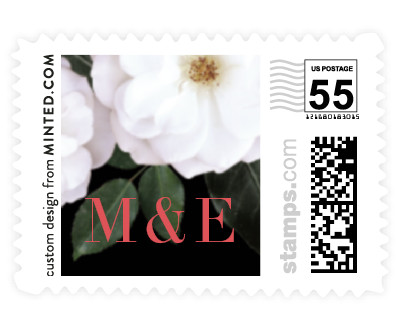 'Heirloom Roses (E)' stamp