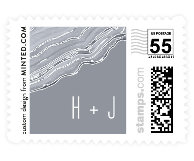 'Modern Agate (F)' stamp