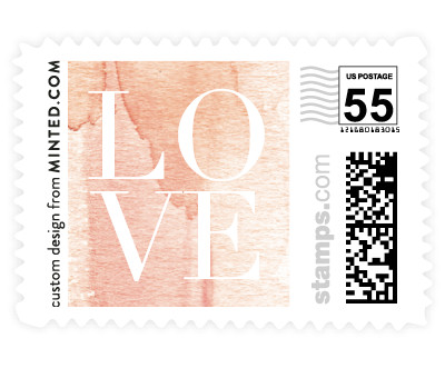 'Together In Love (B)' wedding stamp