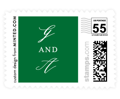 'Flow (F)' stamp design