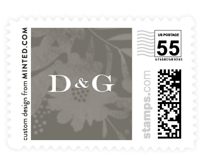 'Floral Screenprint (C)' stamp