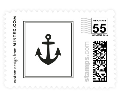 'Down By The Sea (D)' wedding stamp