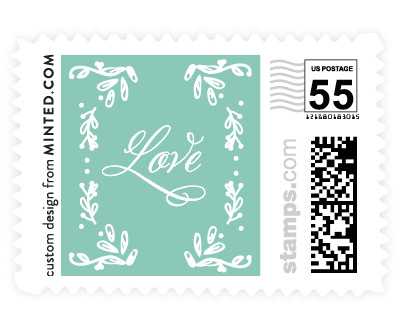'Tiny Initials (E)' postage stamps