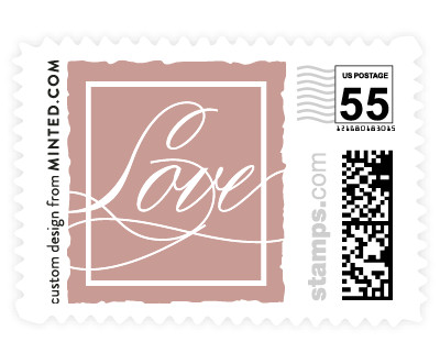 'Deckled Edge' postage stamps