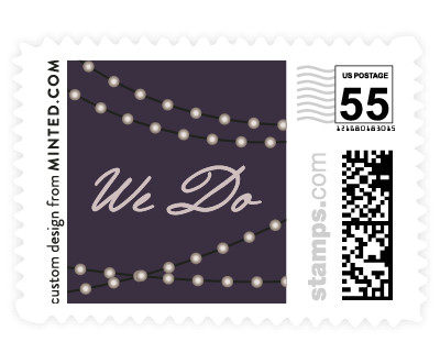 'Midnight Vineyard' stamp design