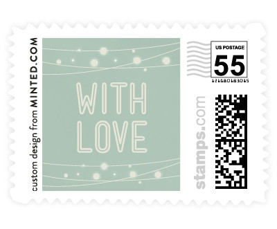 'Paris Lights (B)' postage stamps