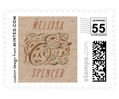 'Growing Ampersand (F)' stamp design