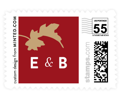 'Autumn In New York (D)' stamp design