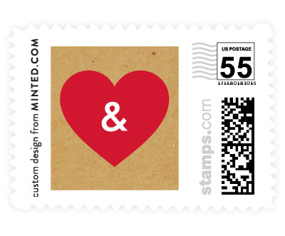 'Textbook Love Story' postage