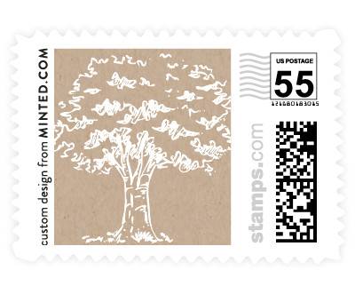 'A Poem For The Trees (F)' wedding postage