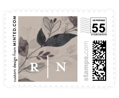 'Midnight Vines (G)' postage stamp