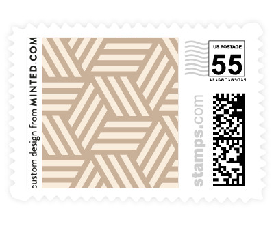 'Interweave (C)' postage stamp