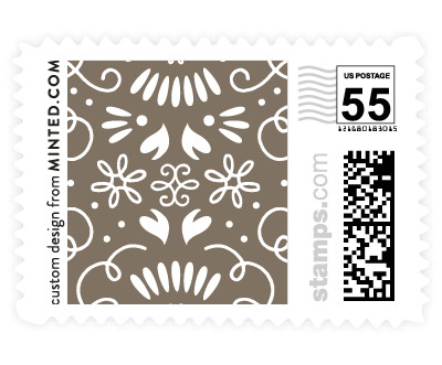 'Flora Frame (E)' postage stamps
