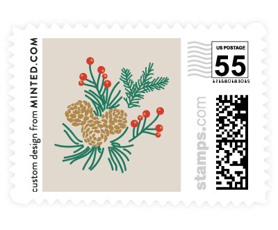 'Holiday Wedding (D)' stamp