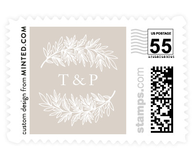 'Foiled Branches (E)' postage stamps