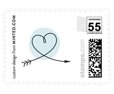 'Lovestruck (C)' stamp design