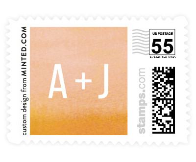'Ombre' postage stamps