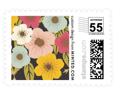 'Plentiful Blossoms' postage stamps