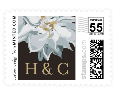 'Peonies & Berries (E)' postage stamp