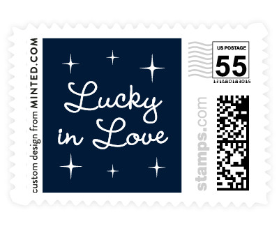 'Lucky In Love (B)' stamp