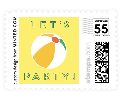 'Tropical Bliss (E)' postage stamp