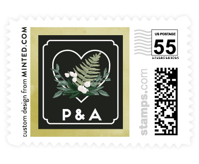 'Botanical Name Plate (C)' postage stamp