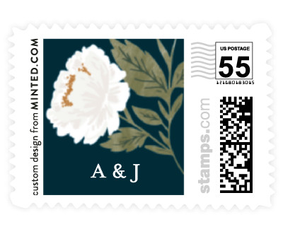 'Peony Florals (C)' stamp