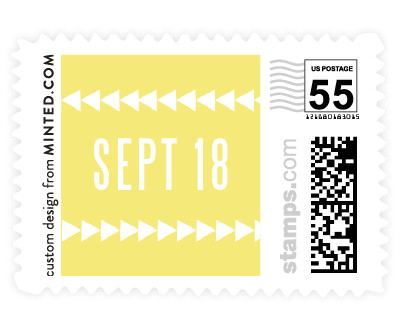 'Be There' wedding stamps