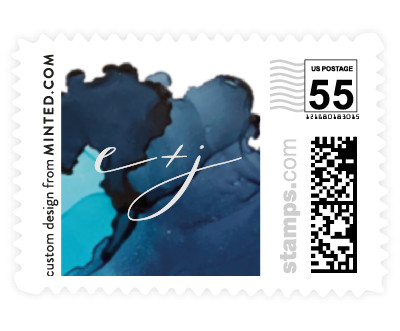 'Modern Tide Pools' stamp design