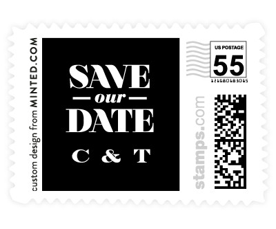 'Nouvelle (D)' stamp design