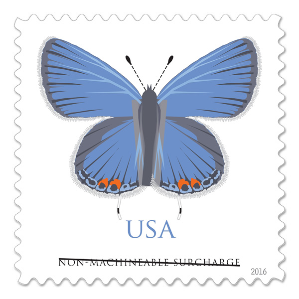 Eastern Tailed-Blue non-machineable stamp