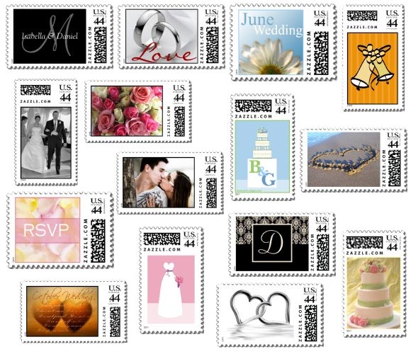 Wedding Trends: Custom Postage Stamps — Event Planner - Nashville,  Columbia, Huntsville, Weddings & Parties