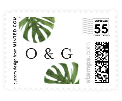 'Tropical Pair' postage stamp