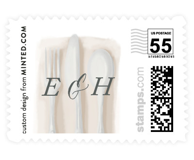 'Sweet Silverware Soiree (F)' postage