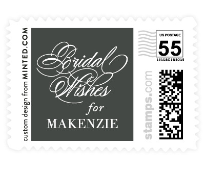 'Sweet Bridal Wishes (C)' stamp