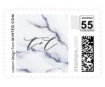 'Marbled' postage stamps