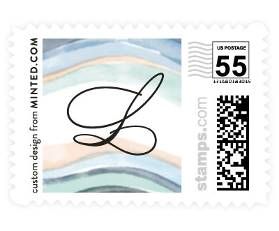 'Painted Layers Splash (E)' postage stamps