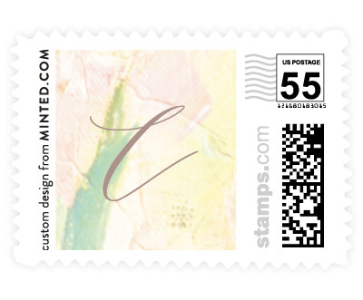 'Gilded Pastel Painting (B)' stamp