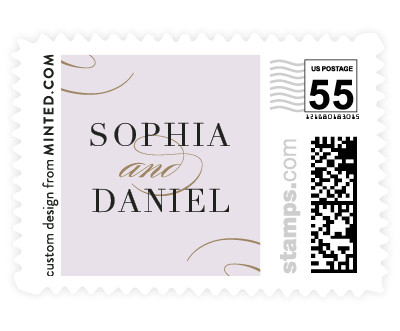 'Eat Drink And Rehearse (E)' postage stamps