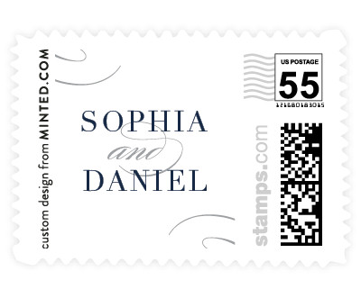 'Eat Drink And Rehearse (F)' wedding stamps