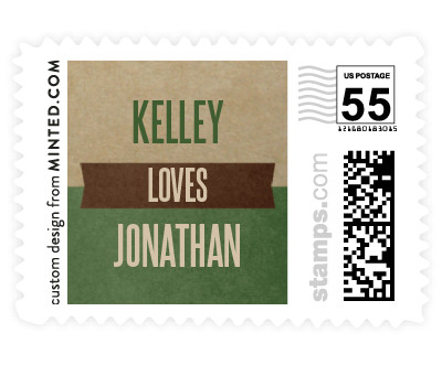 'Wedding Vinyl (C)' stamp design