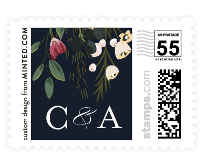 'Figs & Flowers (F)' postage stamp